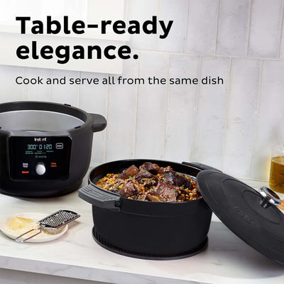 5 of 10:Instant Pot 6-Quart Precision Dutch Oven, 5-in-1 Functionality, Black, 11.4x10x11.2 Inches 