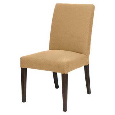 1 of 6:Housse de chaise de salle à manger Premius Vivian Stretch Diamond, 42 x 16 pouces 