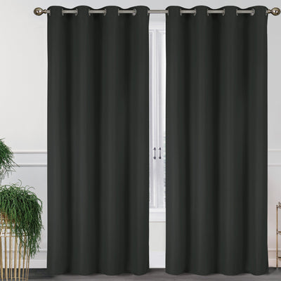 34 of 36:Lillian Room Darkening Grommet Window Panel, 55x84 Inches 