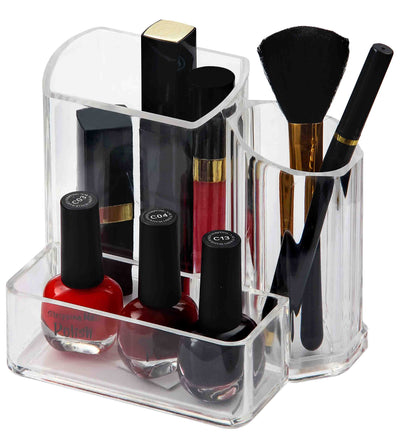 1 of 3:Porte-pinceaux de maquillage Home Basics 