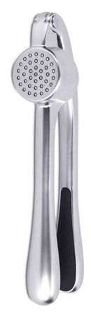 1 of 2:Home Basics Nova Collection Zinc Garlic Press, Silver 