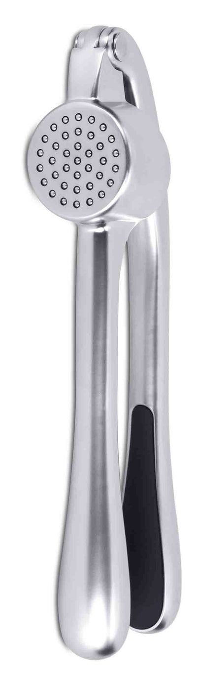 1 of 2:Home Basics Nova Collection Zinc Garlic Press, Silver 