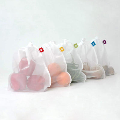 3 of 5:Flip & Tumble Reusable Produce Mesh Bags, Natural, 12x14 Inches 