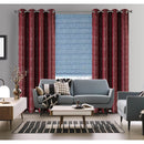 3 of 12:Mercer Printed Foil Room Darkening Grommet Window Panel, 54x84 Inches 