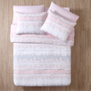 2 of 2:VCNY Home Crush Bed in a Bag Comforter Set, Full, Blush 