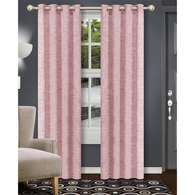 2 of 6:Skyler Yarn Dyed Sheer Grommet Window Panel, 54x84 Inches 