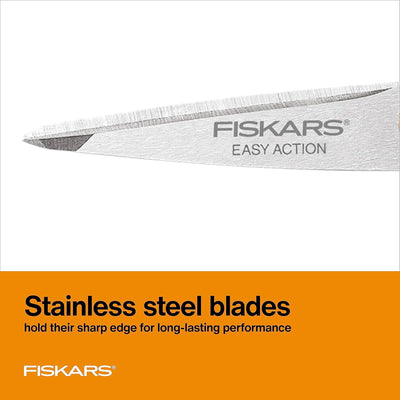 4 of 4:Fiskars Razor Edge Micro Tip Stainless Steel Fabric Scissor, Orange, 6 Inches 