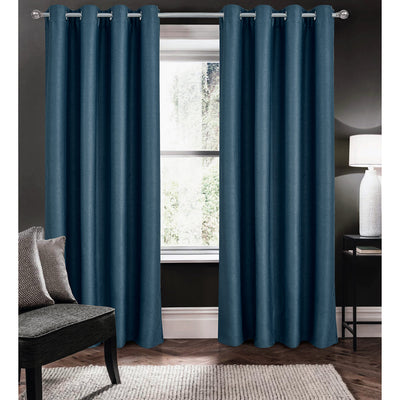 11 of 14:Apollo Fabric Solar Blackout Grommet Window Panel 