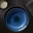 3 of 4:Corelle Stoneware 8 Piece Dinnerware Set,  Reactive Glazes, Service for 4, Navy 