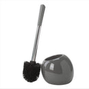 1 of 2:Bath Bliss Ceramic Dome Toilet Brush & Holder in Grey 