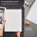 2 of 6:ARTEZA Pintura clásica por números Lienzo con pinturas acrílicas, Floral moderno 