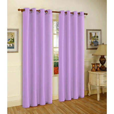 9 of 17:Panneau de fenêtre à œillets en fausse soie Melanie de qualité supérieure, 55 x 108 pouces 