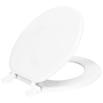 1 of 14:PREMIUS Wood Toilet Seat, Standard Round, 17 Inches 