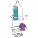 2 of 6:Home Basics Chrome Plated Steel Shower Caddy 