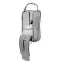 4 of 4:Neceser de malla colgante Simplify en gris 