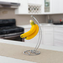 2 of 3:Home Basics Flat Wire Chrome Plated Steel Banana Tree, 