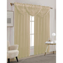 19 of 37:Sheila Sheer Rod Pocket Window Valance and Panel Treatments, All Sold Separately 
