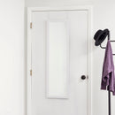 4 of 5:Miroir de porte Home Basics, blanc 
