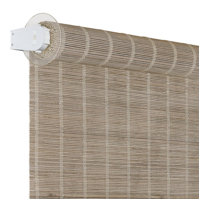 6 of 27:Cordless Bamboo Roller Shades 