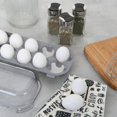 2 of 3:Kitchen Details 12 Egg Holder with Lid 