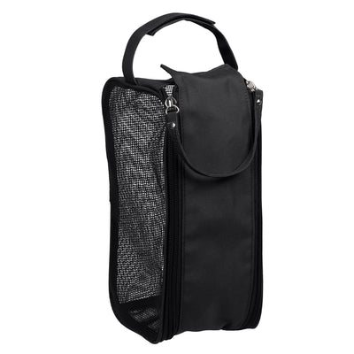 1 of 4:Trousse de toilette suspendue Simplify en maille noire 