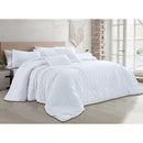 1 of 10:Astrid 5 Piece Crinkled Fabric Comforter Set 