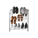 2 of 4:Étagère à chaussures de sol Neu Home pour 12 paires avec étagère 