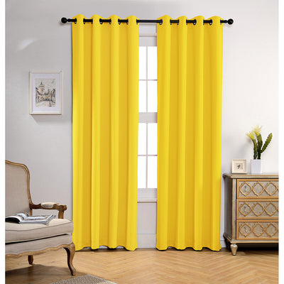 1 of 16:Jeannie Room Darkening Grommet Window Panel, 54x95 Inches 