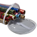 2 of 4:Simplify Clear Gift Wrap Storage Storage Bag 