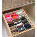 3 of 4:Organizador de cajones con 9 compartimentos Simplify en yute sintético 