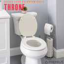 13 of 14:PREMIUS Wood Toilet Seat, Standard Round, 17 Inches 
