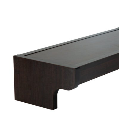 4 of 4:Neu Home Ambassador Wall Mounting Shelf in Espresso 