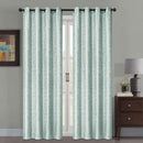 3 of 13:Ayla Crushed Jacquard Grommet Window Panel, 54x84 Inches 