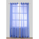 10 of 17:Harper Solid Sheer Voile Grommet Window Panel, 54x84 Inches 