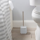 3 of 4:Porte-brosse WC de luxe Bath Bliss, gris 