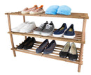 1 of 5:Home Basics Pine Shoe Shelf, Cherry 