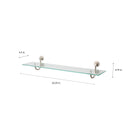 4 of 4:Neu Home Hanging Glass Shelf 