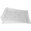 5 of 18:Chemin de table en dentelle vintage au crochet avec étoiles 