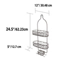 6 of 6:Home Basics Scroll Shower Caddy, Oil Rubbed Bronze 