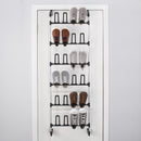 3 of 4:Neu Home 12 Pair Over the Door Shoe Rack 