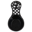 2 of 5:Home Basics - Soporte para cuchara de gallo de hierro fundido, color negro 