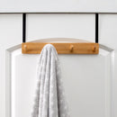 2 of 4:Simplify Bamboo Over the Door 4 Hook in Black 