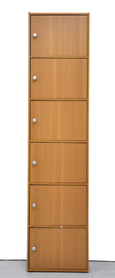 1 of 1:Home Basics 3 Cube Wood Cabinet, Mahogany 