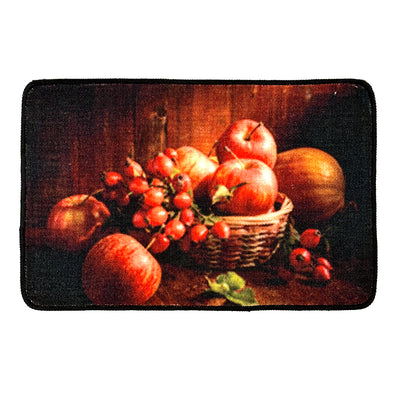 1 of 1:Alfombrilla de cocina antideslizante Red Apple, 18 x 28 pulgadas 