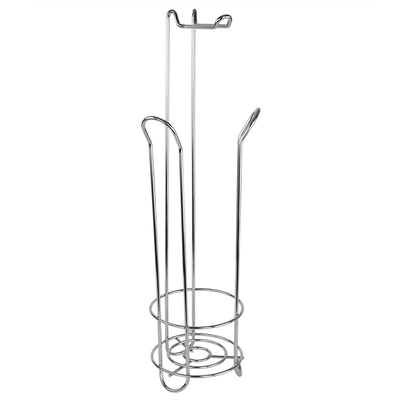 3 of 5:Home BasicsFree-Standing Heavy Duty Sleek  Dispensing Paper Towel Holder, Chrome 