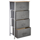 2 of 2:Simplify 4 Drawer Storage Chest in Grey 