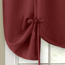 3 of 4:Cortina para amarrar ventana Darcy - 58x63 - Marsala 