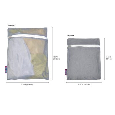 5 of 15:Woolite 4 Pack Active wear Wash Bag Set 