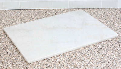 1 of 5:Home Basics Tabla de cortar de mármol, blanco, 12 x 16 pulgadas 
