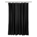 1 of 4:Bath Bliss Heavy Weight Shower Liner in Black 